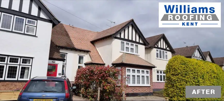 Williams Roofing Kent roof cleaning after 01